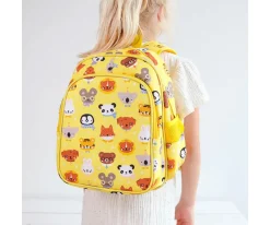 Mochilas Preescolar^A Little Lovely Company Mochila con Bolsillo Térmico Animal Friends