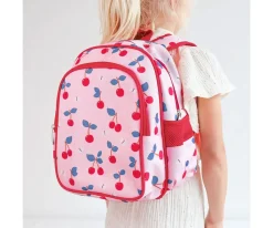 Mochilas Preescolar^A Little Lovely Company Mochila con Bolsillo Térmico Cherries