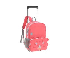 Sale Mochila con Carrito Dino Rose Personalizable Mochilas Escolares|Mochilas Preescolar
