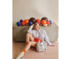 Sale Mochila Deportiva Tinne+Mia Sports Nouk Silver Bolsas De Deporte|Regalos Para Madres