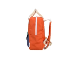 Mochilas Escolares^Sticky Lemon Mochila Escolar Mediana Envelope Lifebuoy Orange Personalizable
