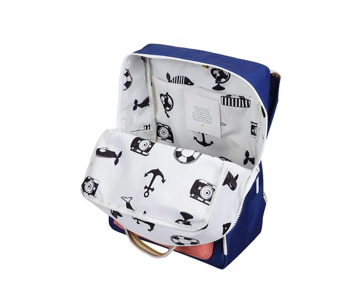 Mochilas Escolares^Sticky Lemon Mochila Escolar Mediana Envelope Ned Blue Personalizable