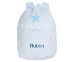 Best Mochila Grande Personalizada Oxford Azul Mochilas Guardería|Mochilas Preescolar