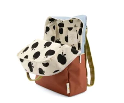 Mochilas Escolares^Sticky Lemon Mochila Grande Personalizable Better Together Colourblocking Badminton Blue + Leather Ball