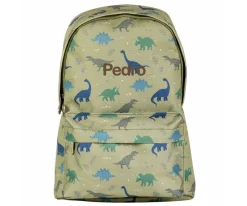 Best Mochila Infantil Mini Dinosaurios Personalizable + Llavero T-Rex Regalo Mochilas Guardería|Mochilas Preescolar