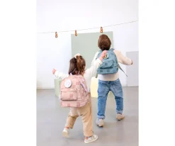 Clearance Mochila Infantil Mini Pattern Party Rose / Lilac Mochilas Preescolar|Mochilas Guardería