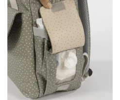 Hot Mochila para Silla de Paseo Lunares Poppy Moss Niños Bolsos|Bolsos Carro Bebé