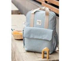 Bolsos Carro Bebé^Walking Mum Mochila para Silla de Paseo I Love Vichy Verde