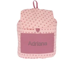 Hot Mochila Pequeña Lyra Rosa Personalizable Colecciones Vuelta Al Cole|Mochilas Guardería