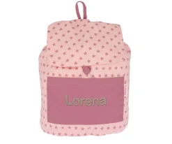 Hot Mochila Pequeña Lyra Rosa Personalizable Colecciones Vuelta Al Cole|Mochilas Guardería