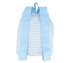 Outlet Mochila Pequeña Vichy Croc Personalizable Mochilas Guardería|Colecciones Vuelta Al Cole