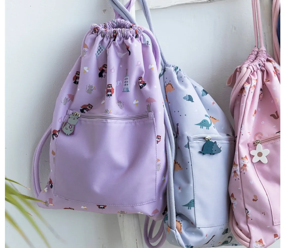 Mochila Saco Impermeable Fantastic Girl Personalizable Mochilas Saco Infantiles|Colecciones Vuelta Al Cole