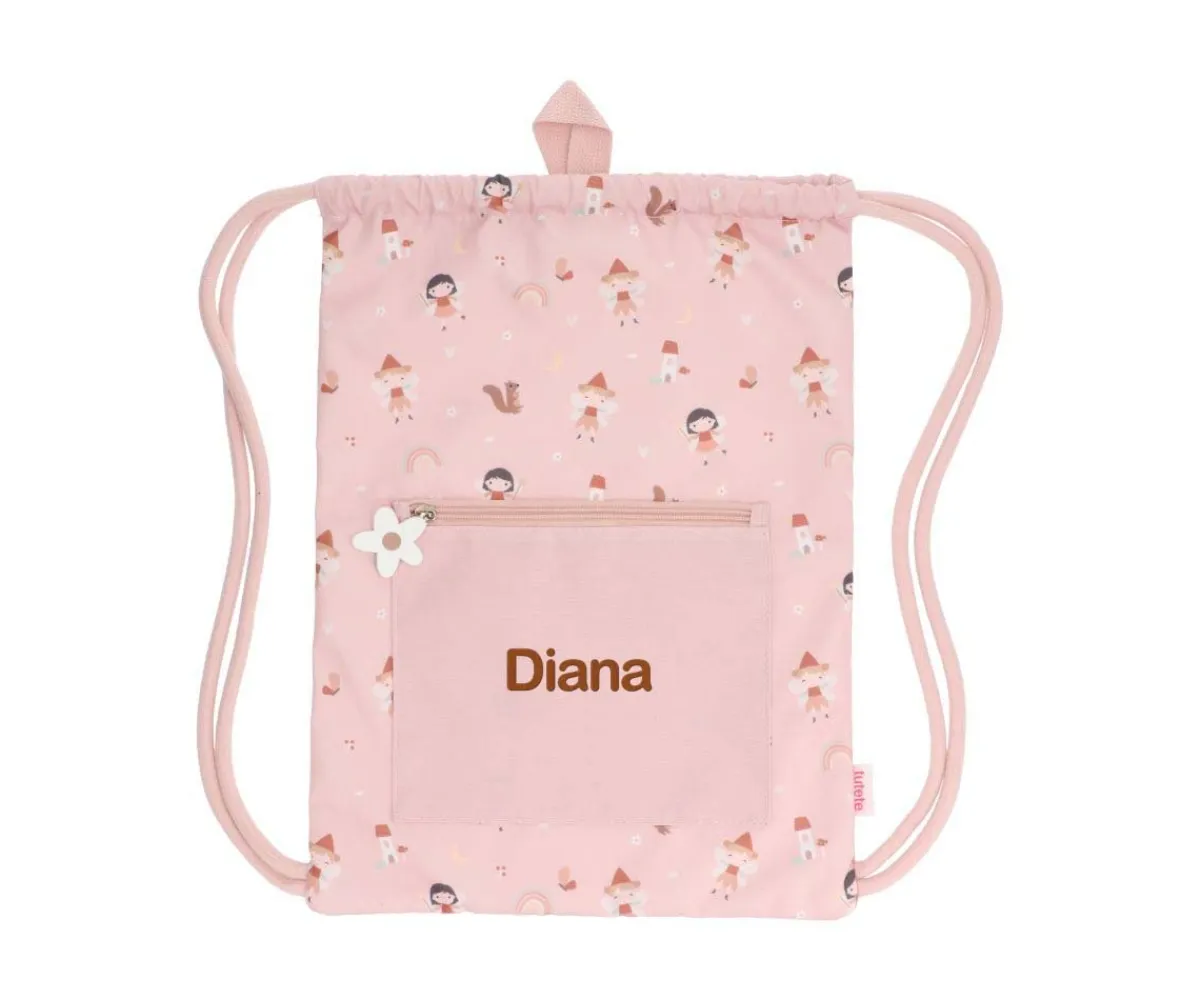 Mochila Saco Impermeable Wild Faries Personalizable Colecciones Vuelta Al Cole|Mochilas Saco Infantiles