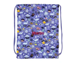 Mochilas Saco Infantiles^A Little Lovely Company Mochila Saco Pirates Personalizable