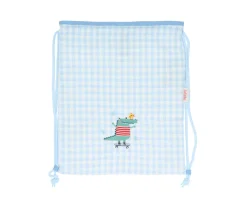 New Mochila Saco Vichy Croc Personalizable Colecciones Vuelta Al Cole|Mochilas Saco Infantiles