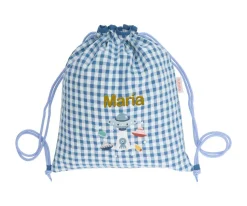 New Mochila Saco Vichy The Martians Personalizable Colecciones Vuelta Al Cole|Mochilas Saco Infantiles