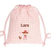 Sale Mochila Saco Vichy Wild Fairies Personalizable Mochilas Saco Infantiles|Colecciones Vuelta Al Cole