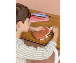 Bolsos^Hindbag Monedero Infantil Billy Caldera-Gris Metalizado