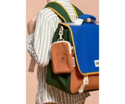 Bolsos^Hindbag Monedero Infantil Billy Caldera-Gris Metalizado