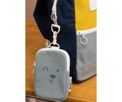Bolsos^Hindbag Monedero Infantil Billy Sage-Gris Metalizado