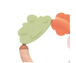 Online Mordedor de Madera y Silicona Grass Mordedores|Juguetes Para Recién Nacidos