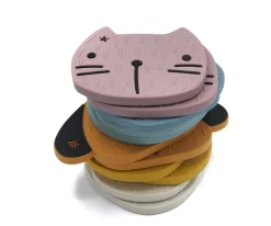 Mordedor Silicona Pippa The Cat Malva Niños Juguetes Más Recomendados|Juguetes Bebé 6 Meses