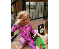 New Máscara para Pelo Rojo Niños Pintura De Uñas, Brillos Y Tattoos|Accesorios De Pelo