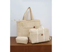 New Neceser Acolchado Wheat Niños Accesorios De Viaje|Neceseres