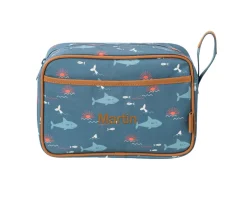 Neceseres^Fresk Neceser de Viaje Impermeable Sharks Personalizable