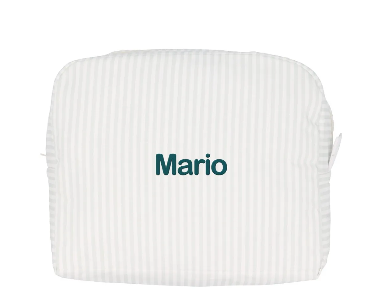 Neceseres Bebé Personalizados^Cristina de Jos'h Neceser Grande Dorset Verde Personalizable