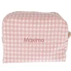 Sale Neceser Grande Vichy Rosa Personalizable Niños Neceseres|Neceseres Bebé Personalizados