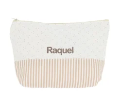 Neceser Infantil Dorset Beige Personalizable Niños Neceseres Bebé Personalizados|Neceseres