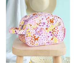 Neceseres^A Little Lovely Company Neceser Infantil Flowers Garden Personalizable