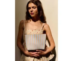 Neceseres^Rilla go Rilla Neceser Knitted Marzipan + Sky The Sticky Sis Club