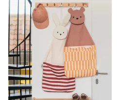 Discount Organizador Pared + Bolsa Toto Bunny Niños Organizadores De Juguetes|Bolsos Y Riñoneras