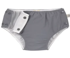 Bañadores Pañal^Lassig Pañal Bañador Botones Gris