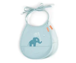 Baberos Impermeables^Done by Deer Pack 2 Baberos Pocket Elphee Blue