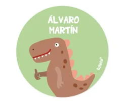 Chapas Personalizadas^Tutete Pack 3 chapas Personalizadas Dino