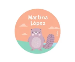 Chapas Personalizadas^Tutete Pack 3 chapas Personalizadas Animales de Bosque