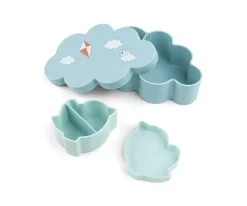 Hot Pack Almuerzo Playground Blue Cajas De Almuerzo|Botellas De Plástico