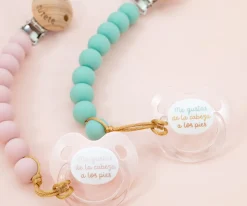 Regalos Para Papá^Tutete Pack Regalo Chupetero Me gusta de la cabeza a los pies Rosa