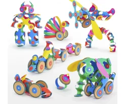 Pack Wheel Creator 72 Piezas Niños Juguetes Niños 4 Años|Juguetes Niños + 10 Años