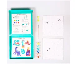 Manualidades Para Niños^Omy Paint Box Dinos