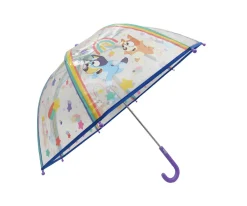 Paraguas Infantiles^CyP Brands Paraguas Manual Infantil Bluey Transparente Burbuja