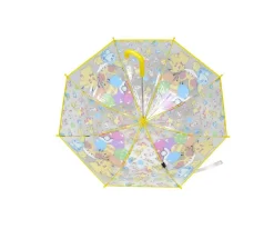 Paraguas Infantiles^CyP Brands Paraguas Manual Infantil Pokémon Transparente Amarillo