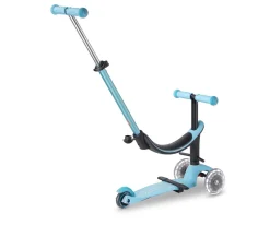 Best Patinete Mini 4 en 1 Deluxe LED Azul Niños Patinetes|Juguetes Para Niños De Un Año