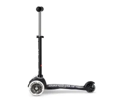 Hot Patinete Mini Deluxe Eco Negro con Luces LED Niños Patinetes|Juguetes Más Recomendados