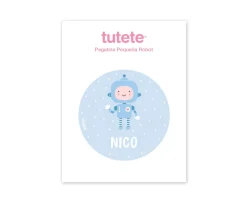 Best Pegatina Pequeña Robot para Botella y Cajas Almuerzo Etiquetas Personalizadas|Botellas Para Personalizar