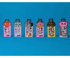 Manualidades Para Niños^Omy Pegatinas Fluorescentes Iconic Make Up