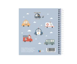 New Pequeña Agenda Guardería Personalizable City Cars Material Escolar|Colecciones Vuelta Al Cole